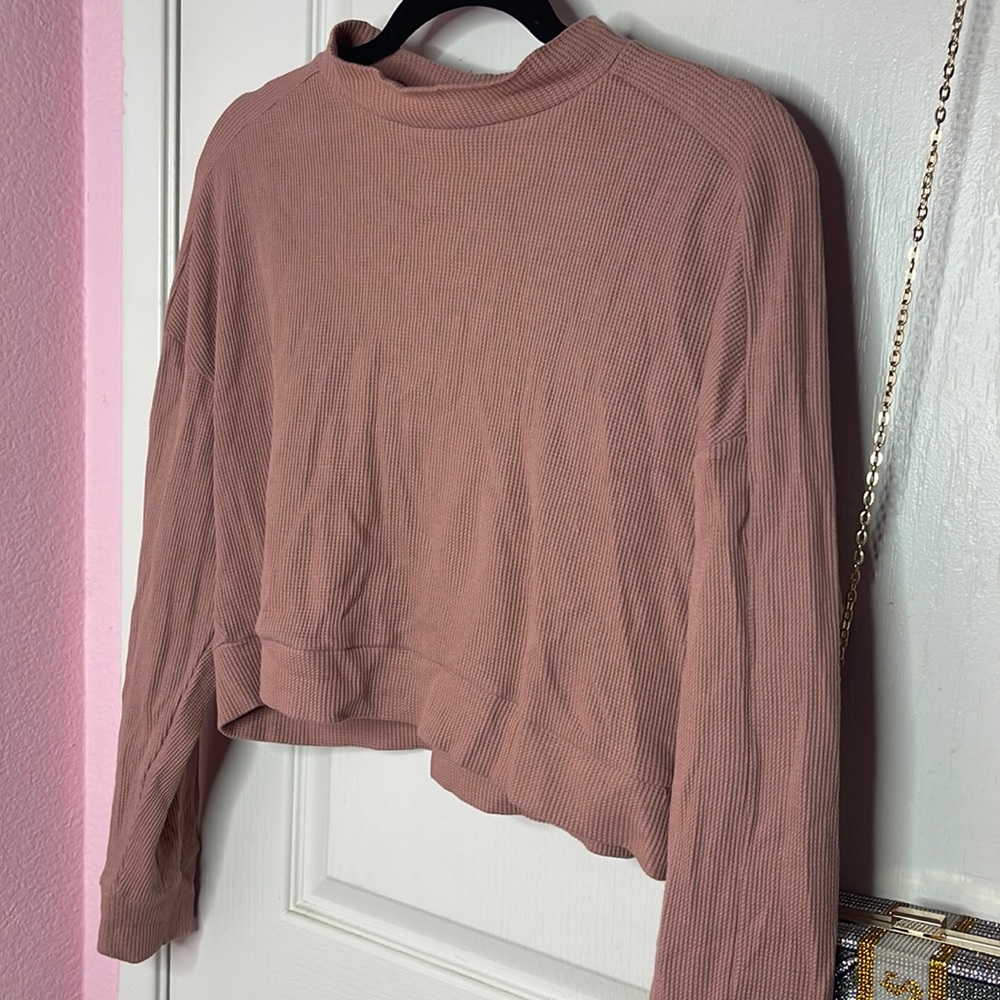 Forever 21 Crop Turtleneck Sweater